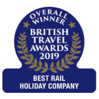 2019 – British Travel Awards - Best Rail Holiday Company