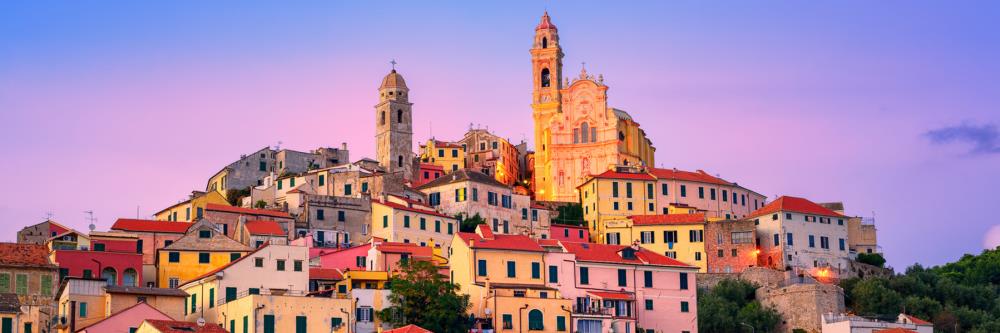 Cinque Terre at sunset