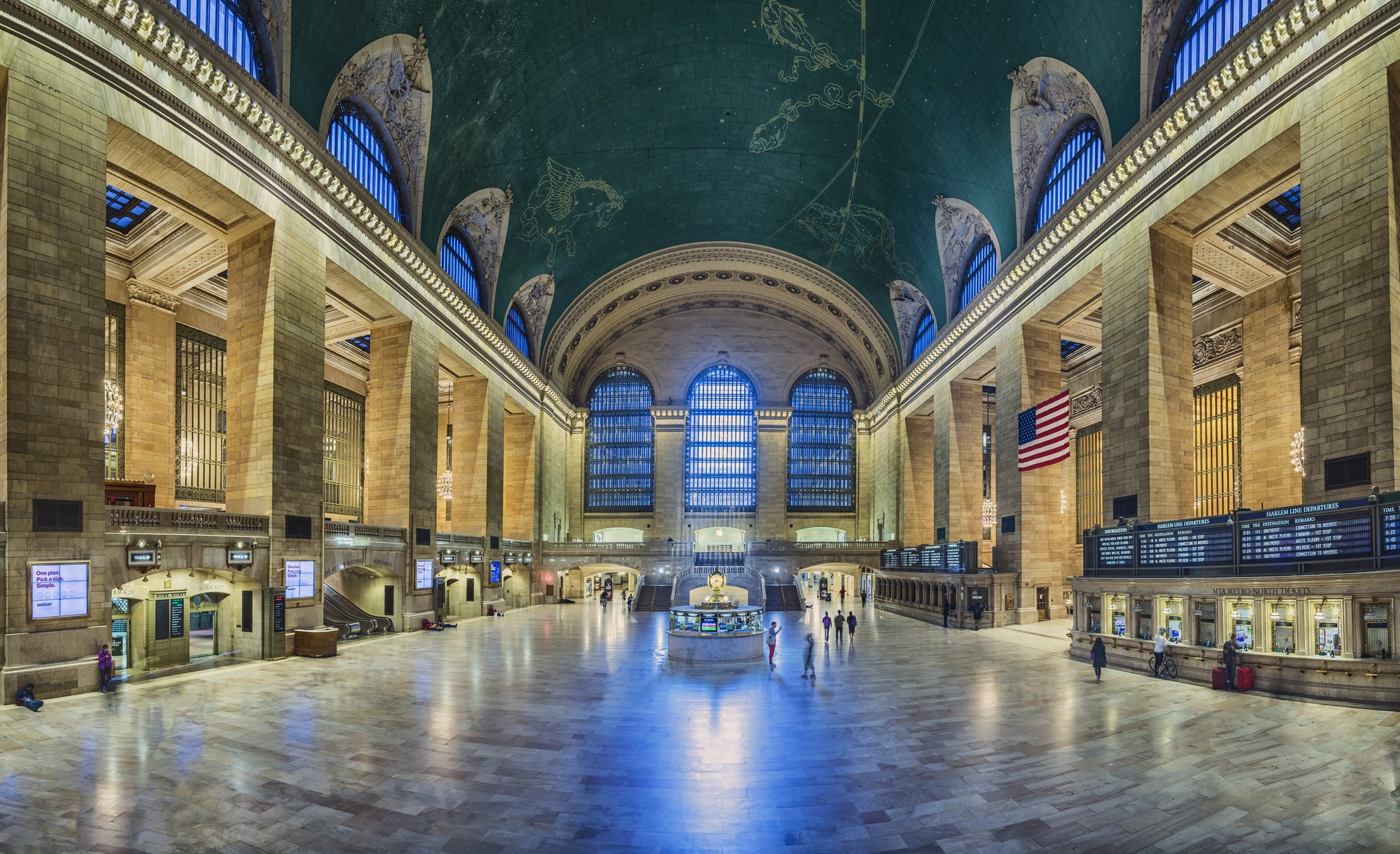 The interior of Grand Central Terminal in New York City.