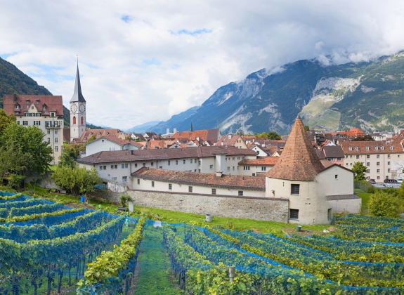 Chur-Switzerland-Winery-view