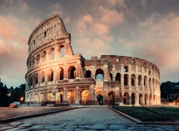 Colosseum in Rome, Italy