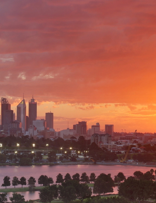 Perth Australia Sunset Hero