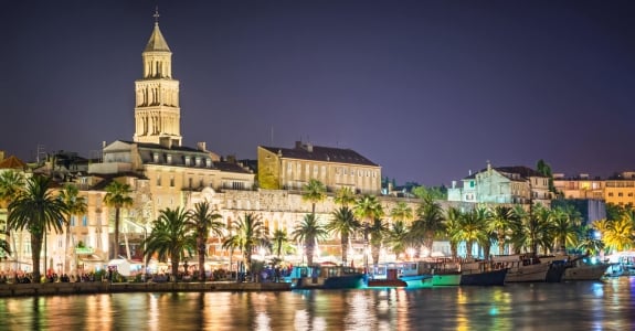 Split-Croatia at Night