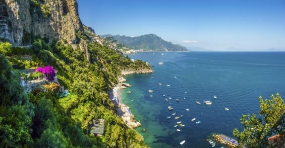 Amalfi Coast panorama, Campania, Italy