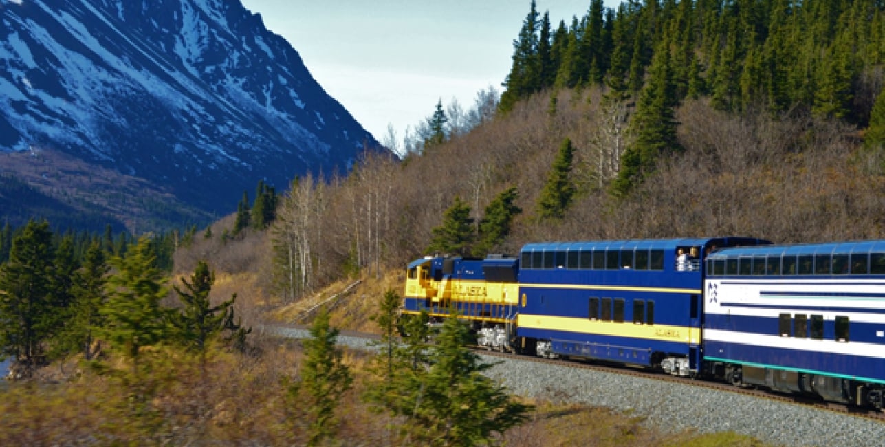 Denali National Park with Alaska Railroad Southbound Railbookers®