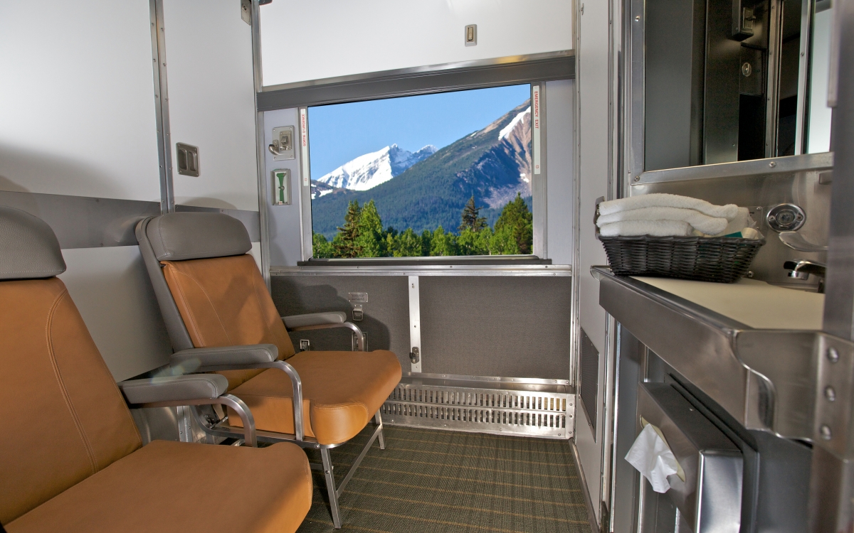 via rail bedroom
