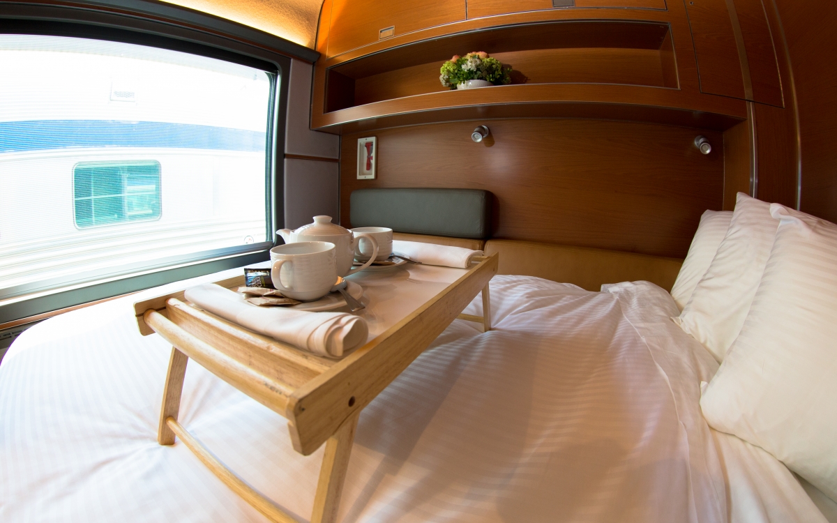 Prestige room on via rail