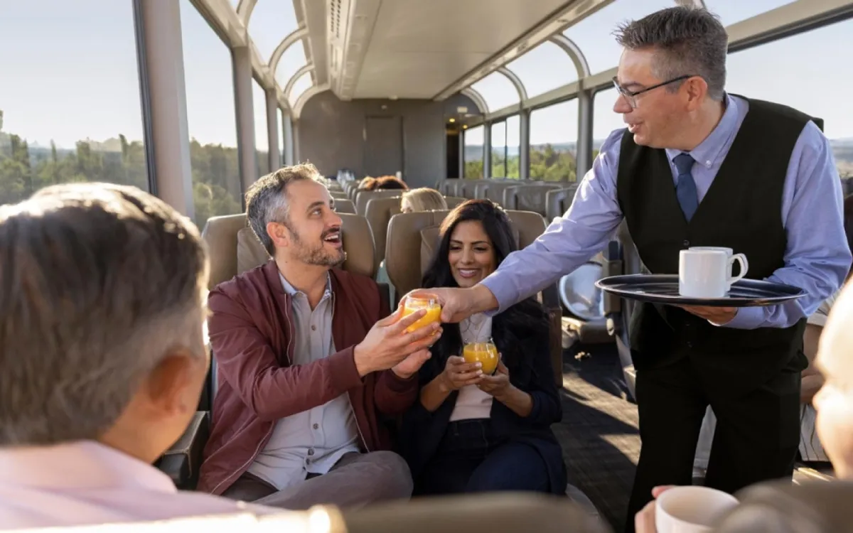 Onboard experience of Rocky Mountaineer's Canyon Spirit Train 