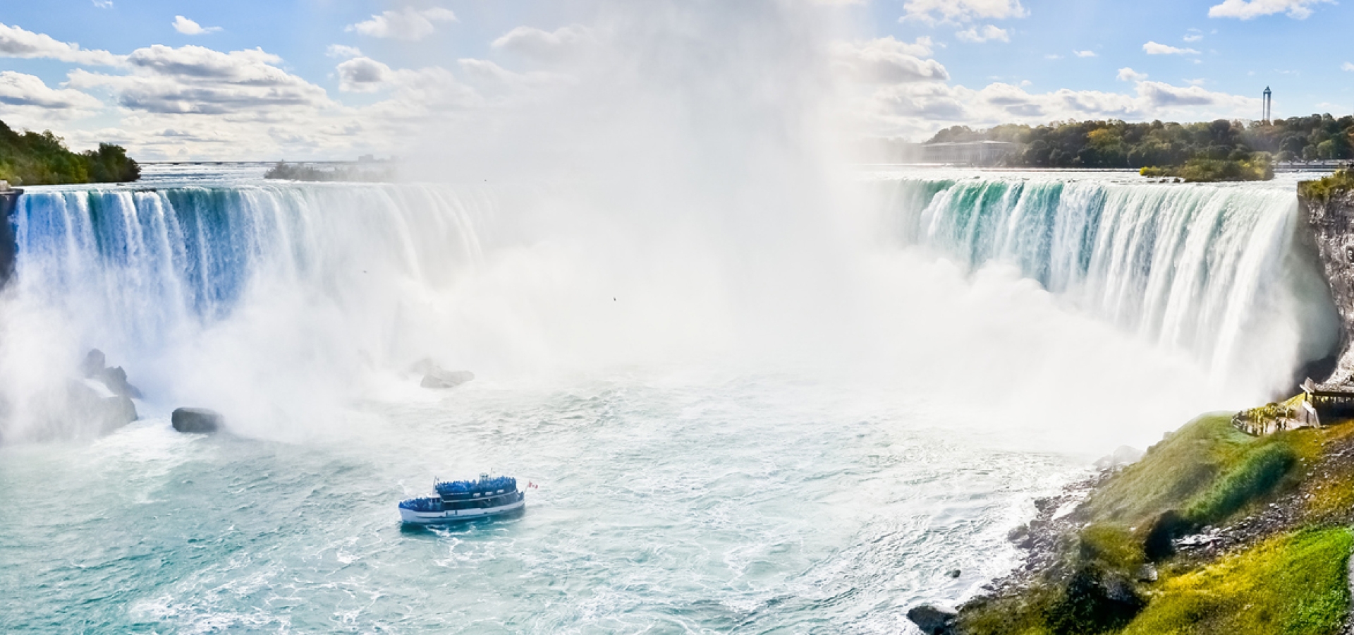 Niagara Falls Horseshoe Boat