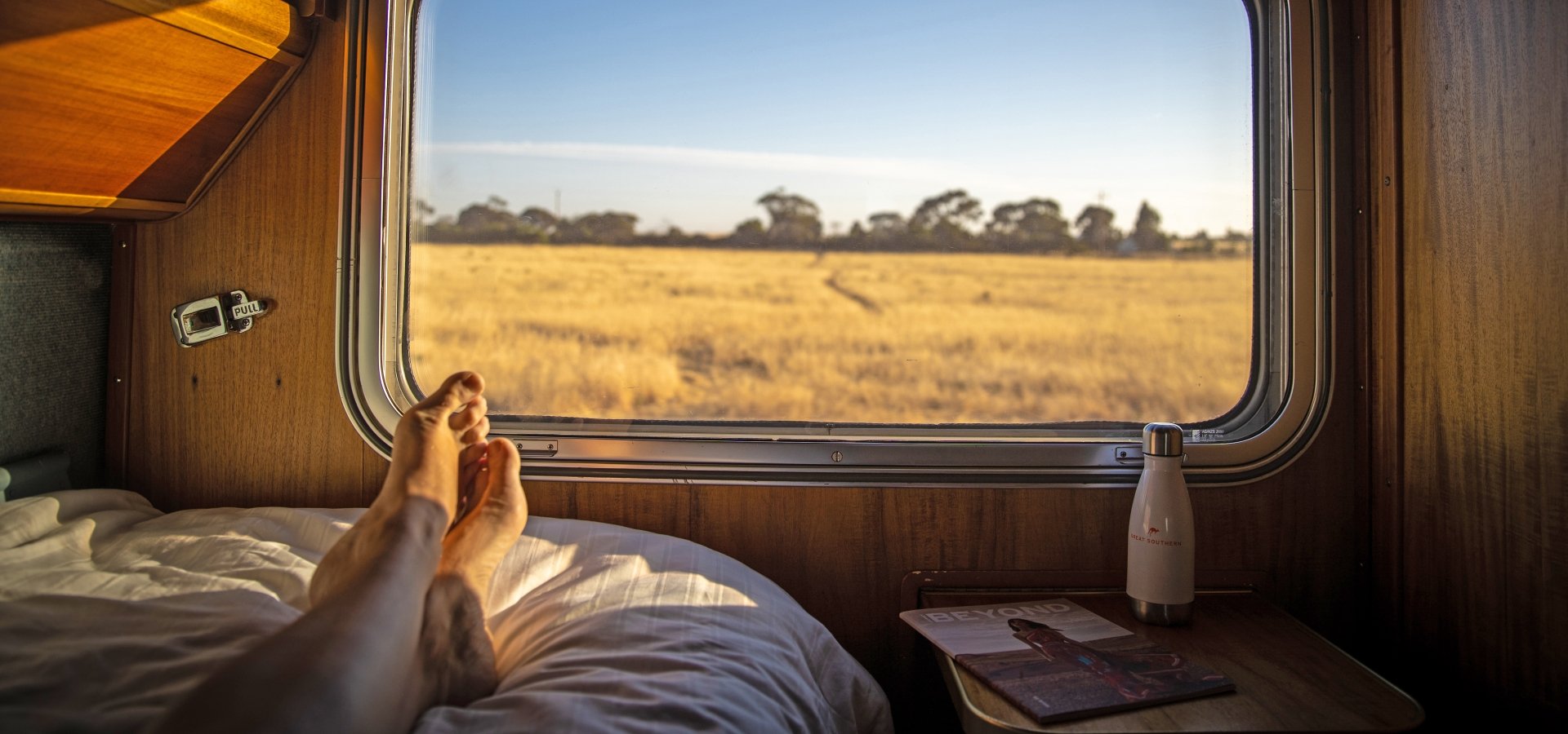 What vacations include travel by sleeper train?