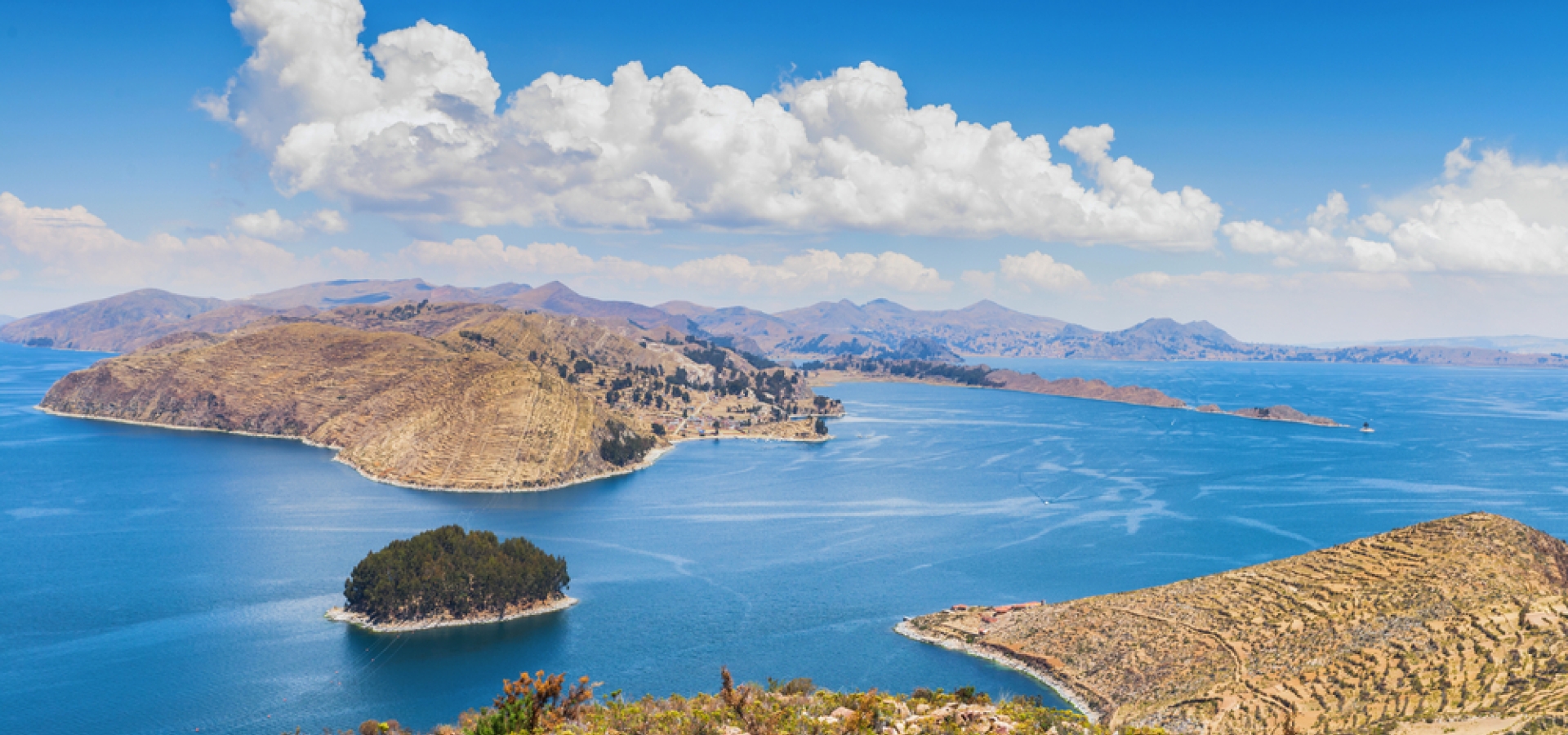 Lake Titicaca in Peru