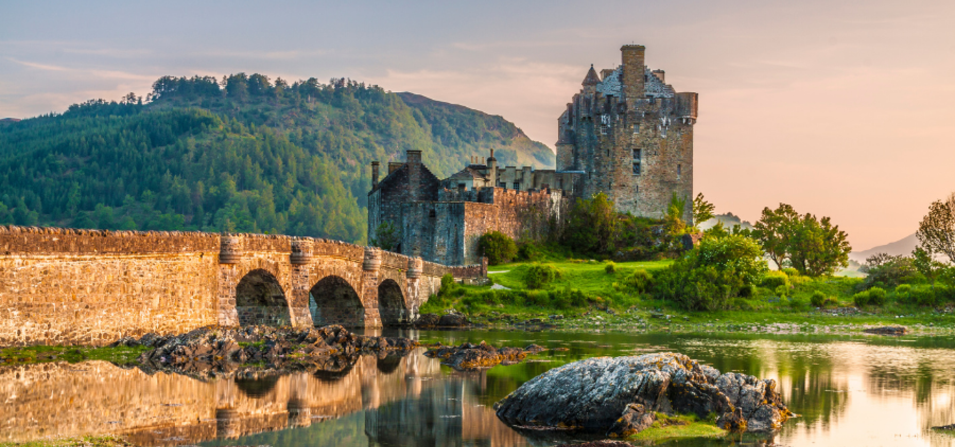 Loch Ness in the scottish Highlands