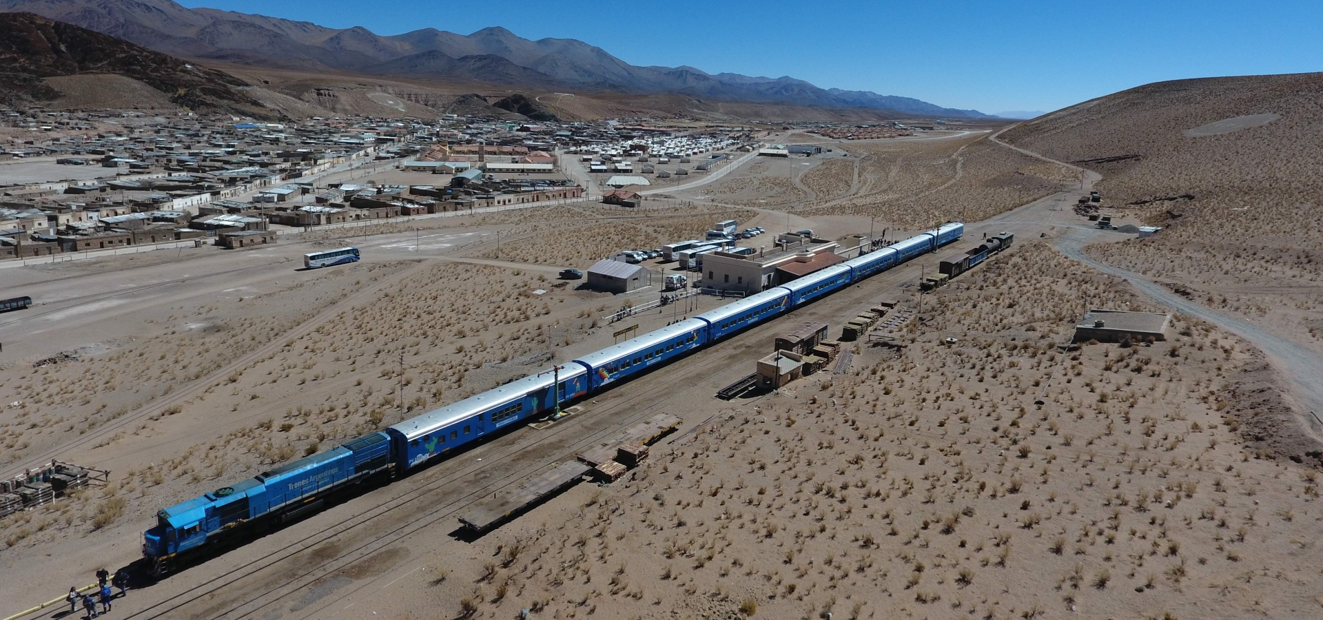 The tren a las nubes known as the train to the clouds in argentina