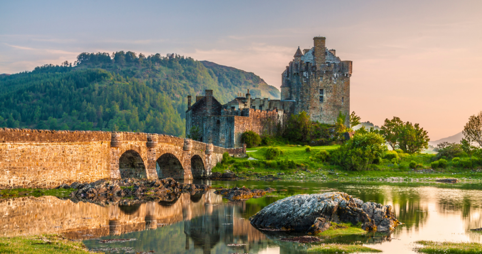 Loch Ness in the scottish Highlands