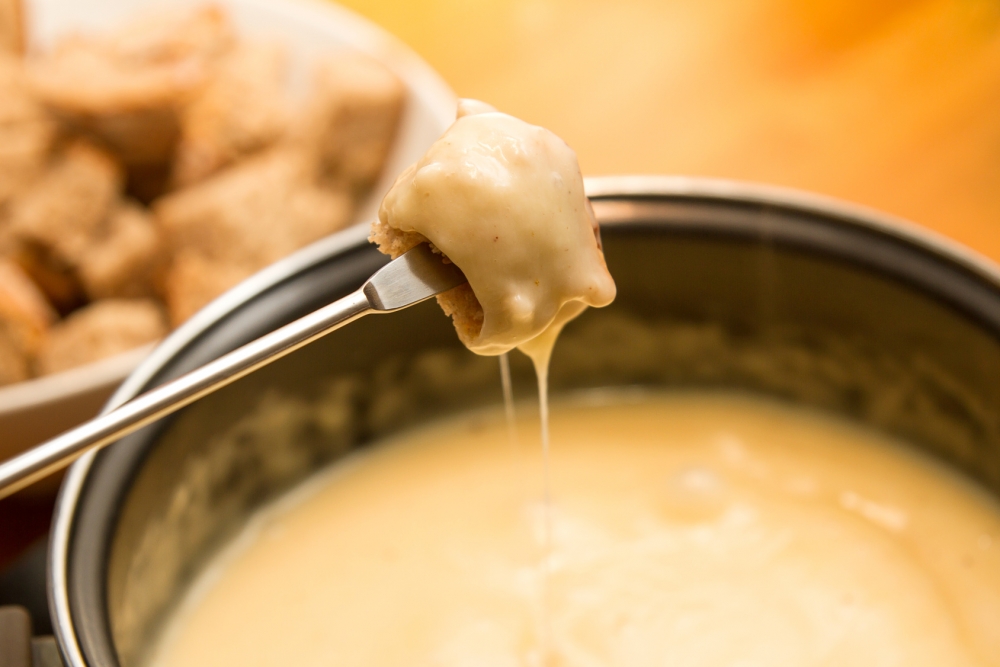 Cheese fondue switzerland