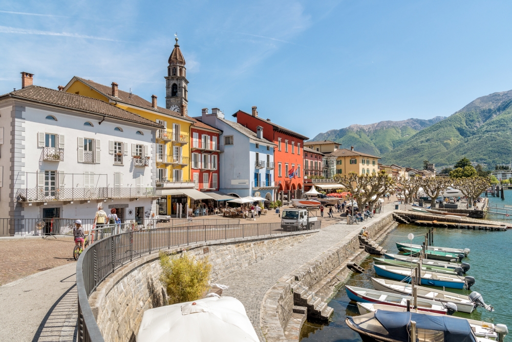 Lake Maggiore, Ticino, Switzerland