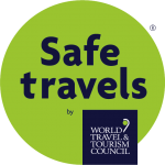 Safe travels stamp